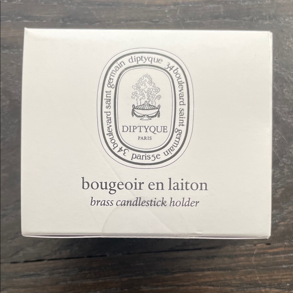 Diptyque Brass Candle Holder